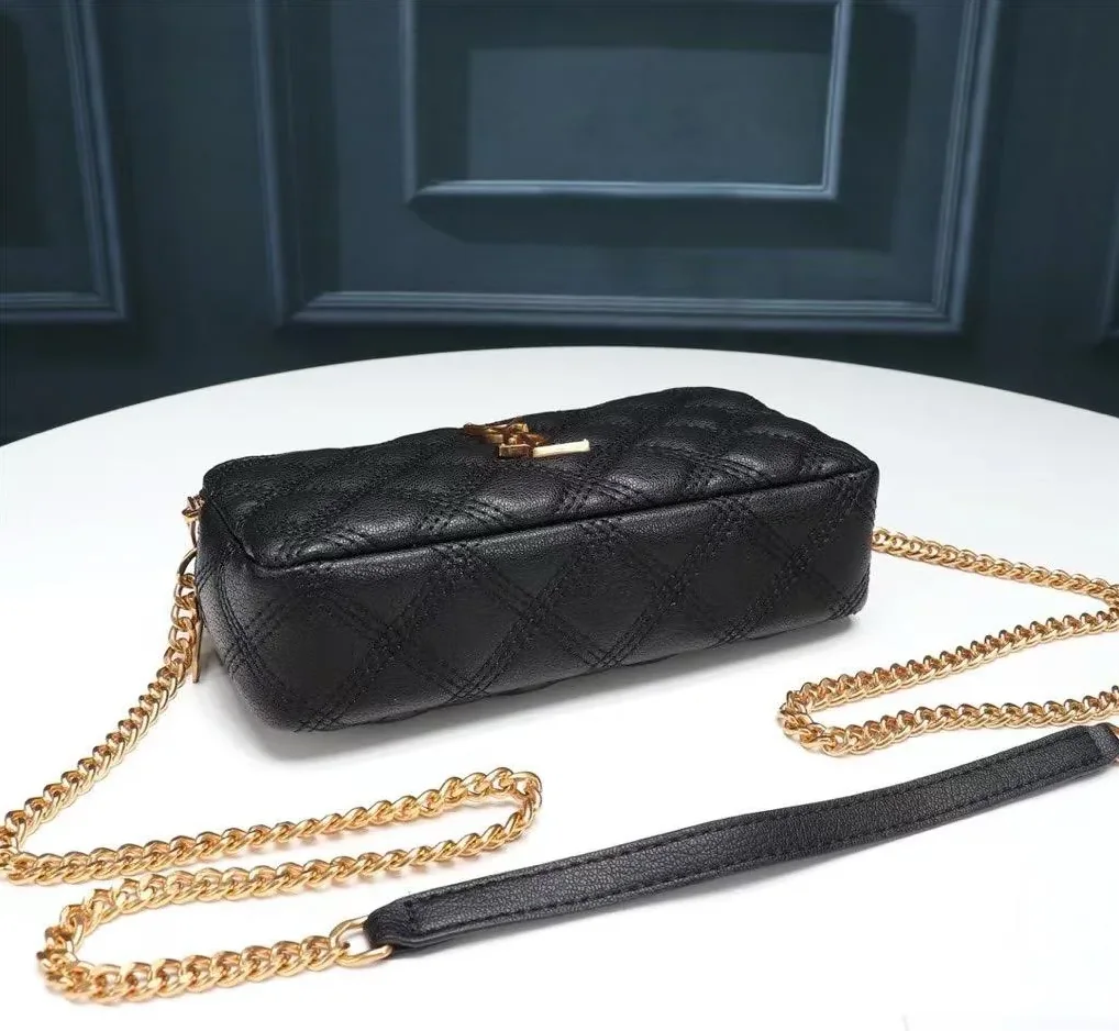 Saint Laurent Becky Crossbody Bag Black in YSL