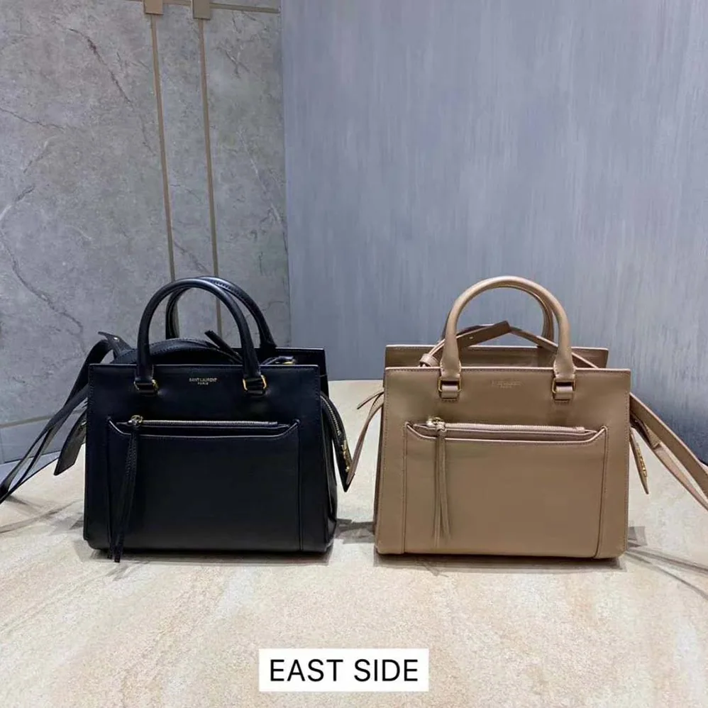 Saint Laurent YSL East Side Small Tote Smooth for Women in Sandy