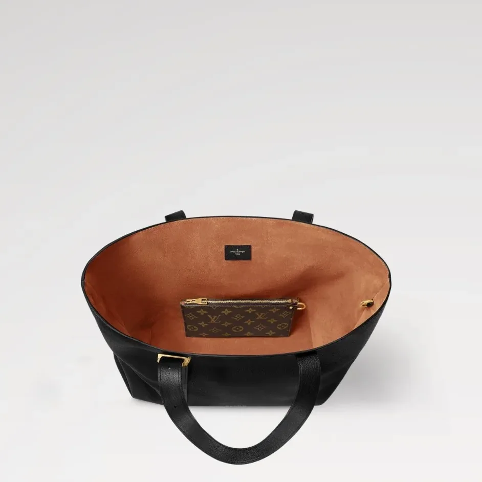 Louis Vuitton Low Key Cabas MM Bag Black /