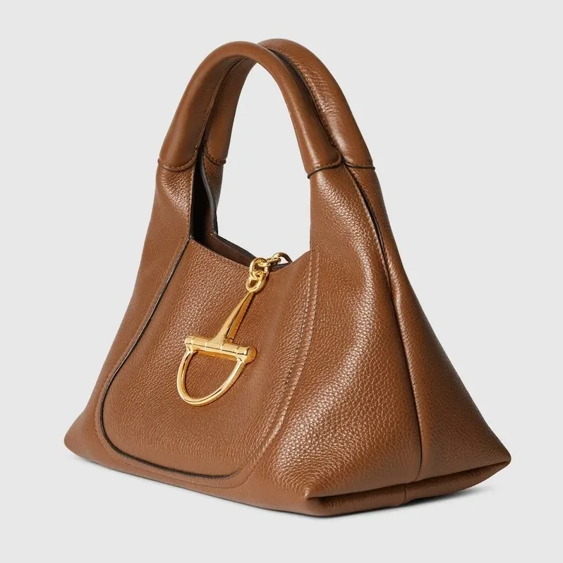 Gucci Softbit Medium Top Handle Bag Brown / Gucci Softbit Medium Top Handle Bag Brown /