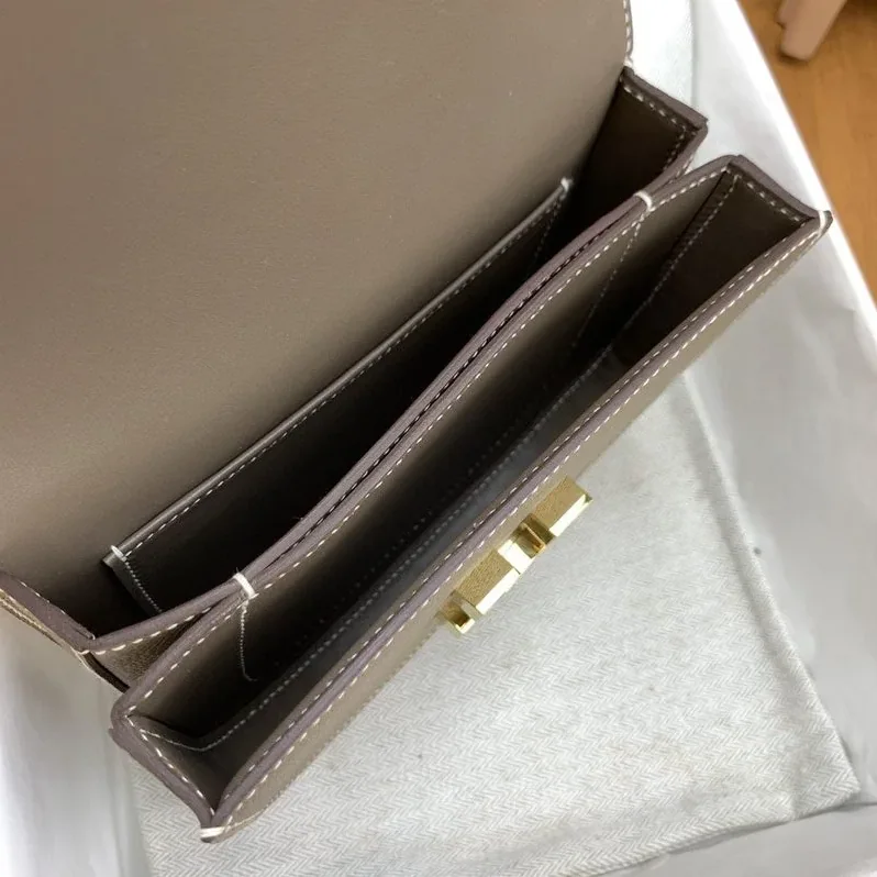 Hermes Mosaique 17 Grey, Gold Toned Hardware Bag Hermes Mosaique 17 Grey, Gold Toned Hardware Bag