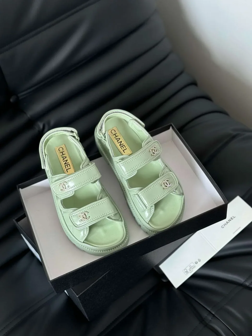 Chanel Sandals Cream