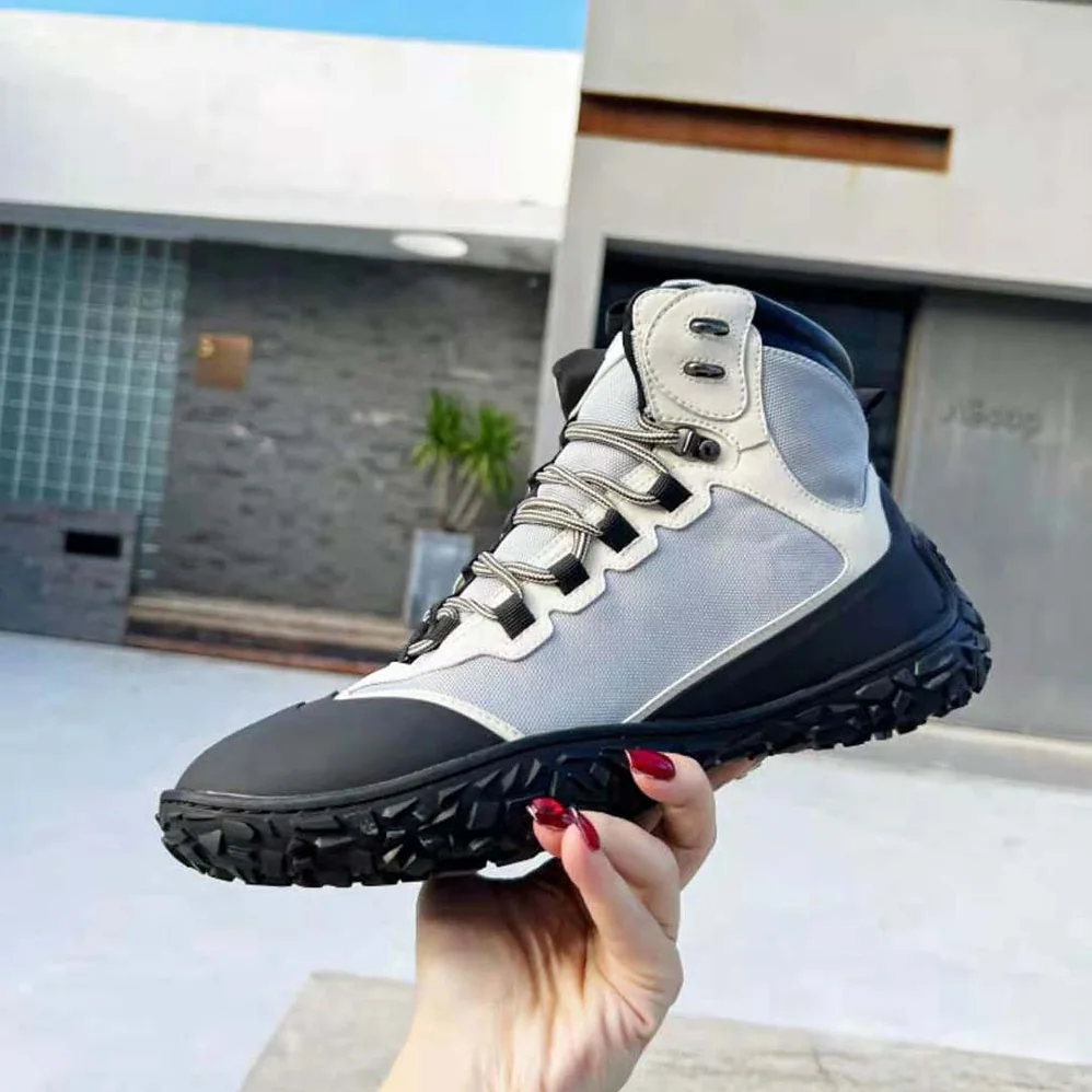 Dior Diorizon Hiking Boot Gray Technical Mesh and Black Rubber for Men Dior Diorizon Hiking Boot Gray Technical Mesh and Black Rubber for Men