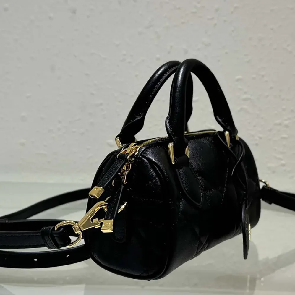 Dior Nano Dior Groove 17 Bag Black Macrocannage Calfskin for Women Dior Nano Dior Groove 17 Bag Black Macrocannage Calfskin for Women