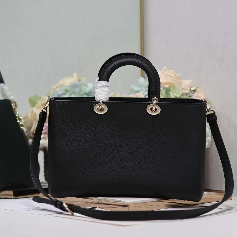 Dior Large Lady D-Sire My ABCDior Bag Black Taurillon Leather for Women Dior Large Lady D-Sire My ABCDior Bag Black Taurillon Leather for Women