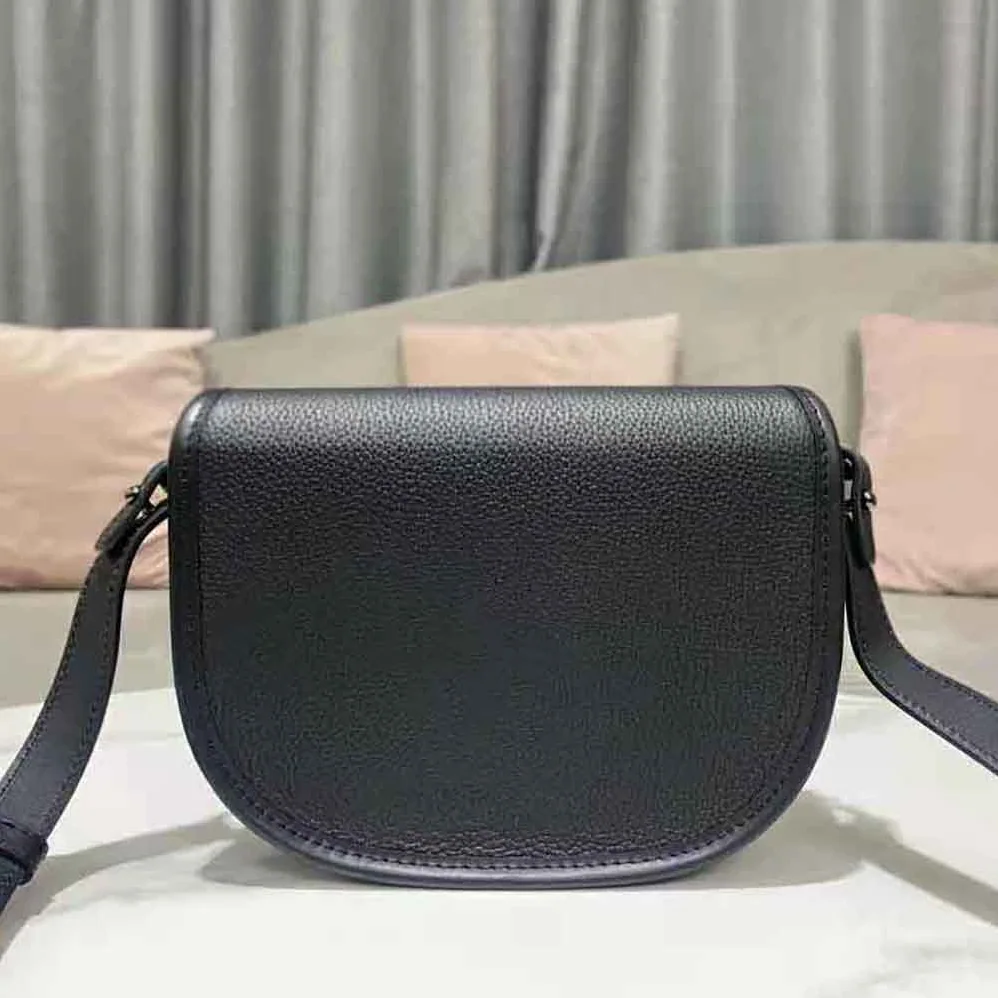 Dior Gallop Messenger Bag Black Grained Calfskin for Men