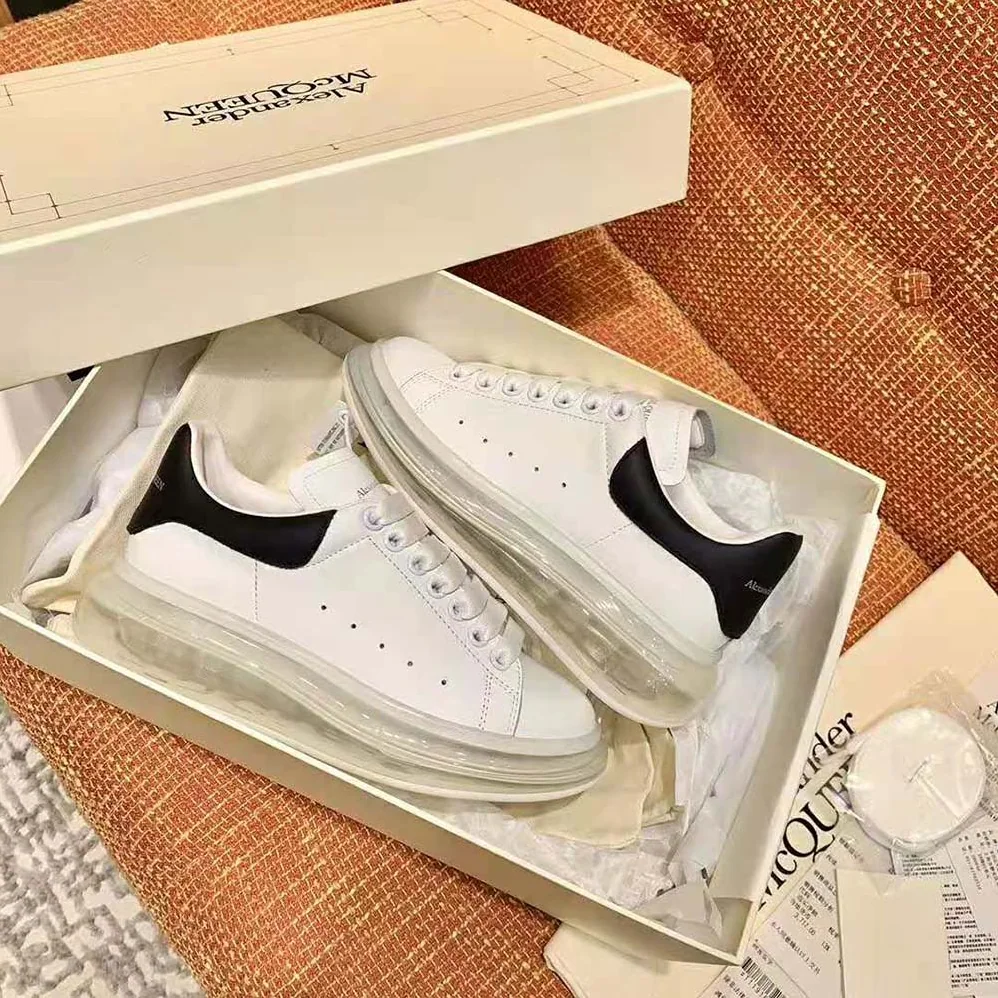 Alexander Mcqueen Oversized Sneaker for Women in Black