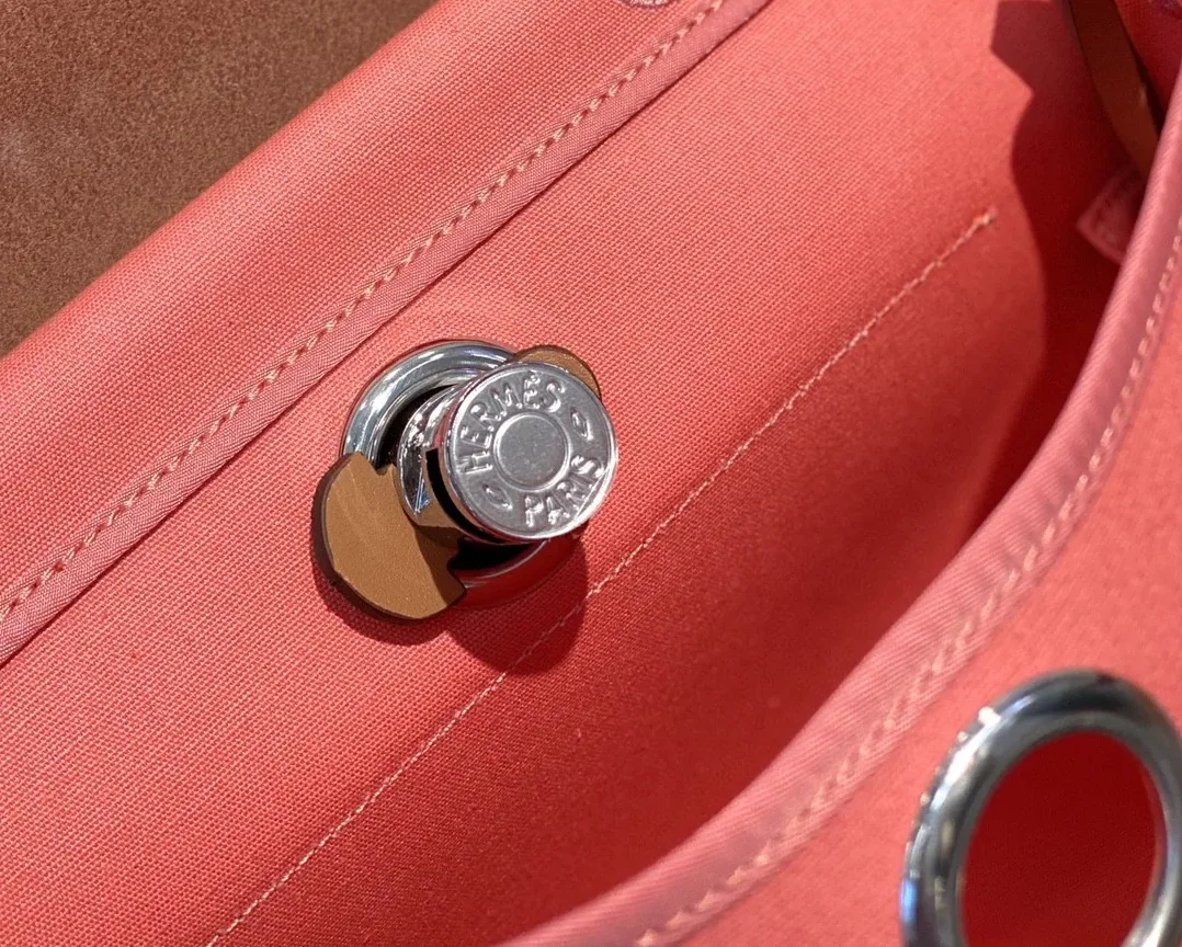 Hermes Herbag Zip Bag Pink, Silver Toned Hardware Bag Hermes Herbag Zip Bag Pink, Silver Toned Hardware Bag