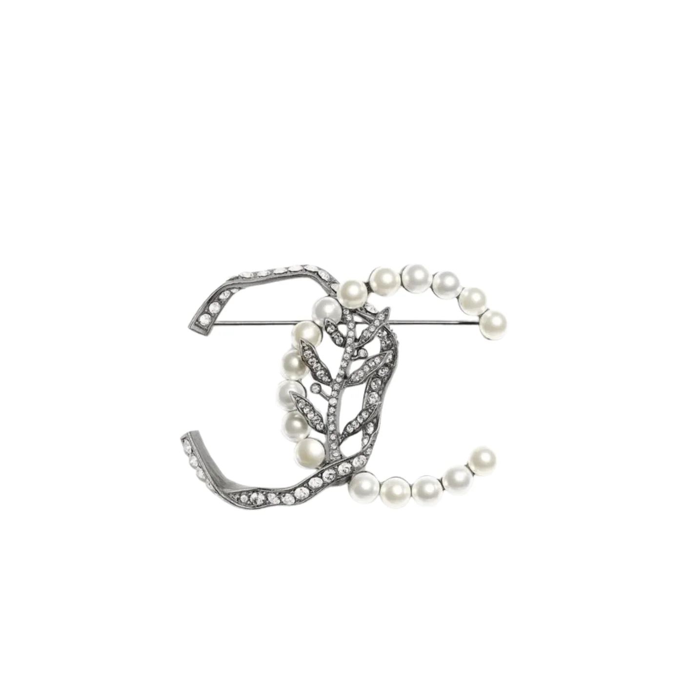 Chanel Brooch Jewelry Sliver Hardware