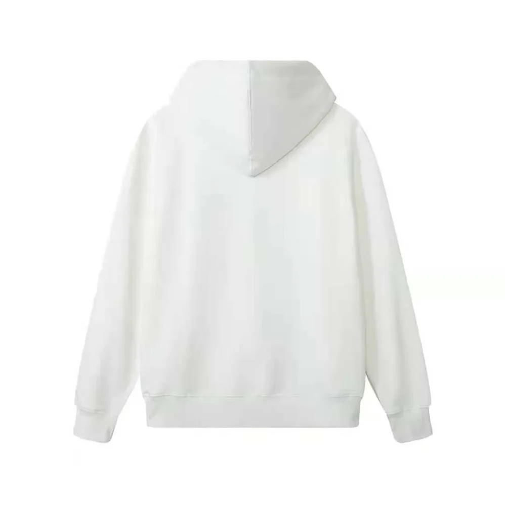 Loewe Relaxed Fit Hoodie in Cotton for Women in White Loewe Relaxed Fit Hoodie in Cotton for Women in White