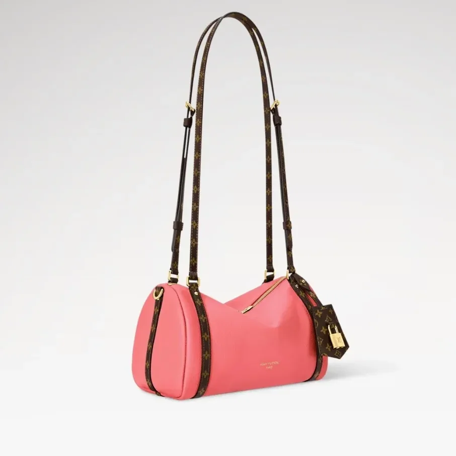 Louis Vuitton Express PM Shoulder Bag in Atomic Pink Gold Hardware