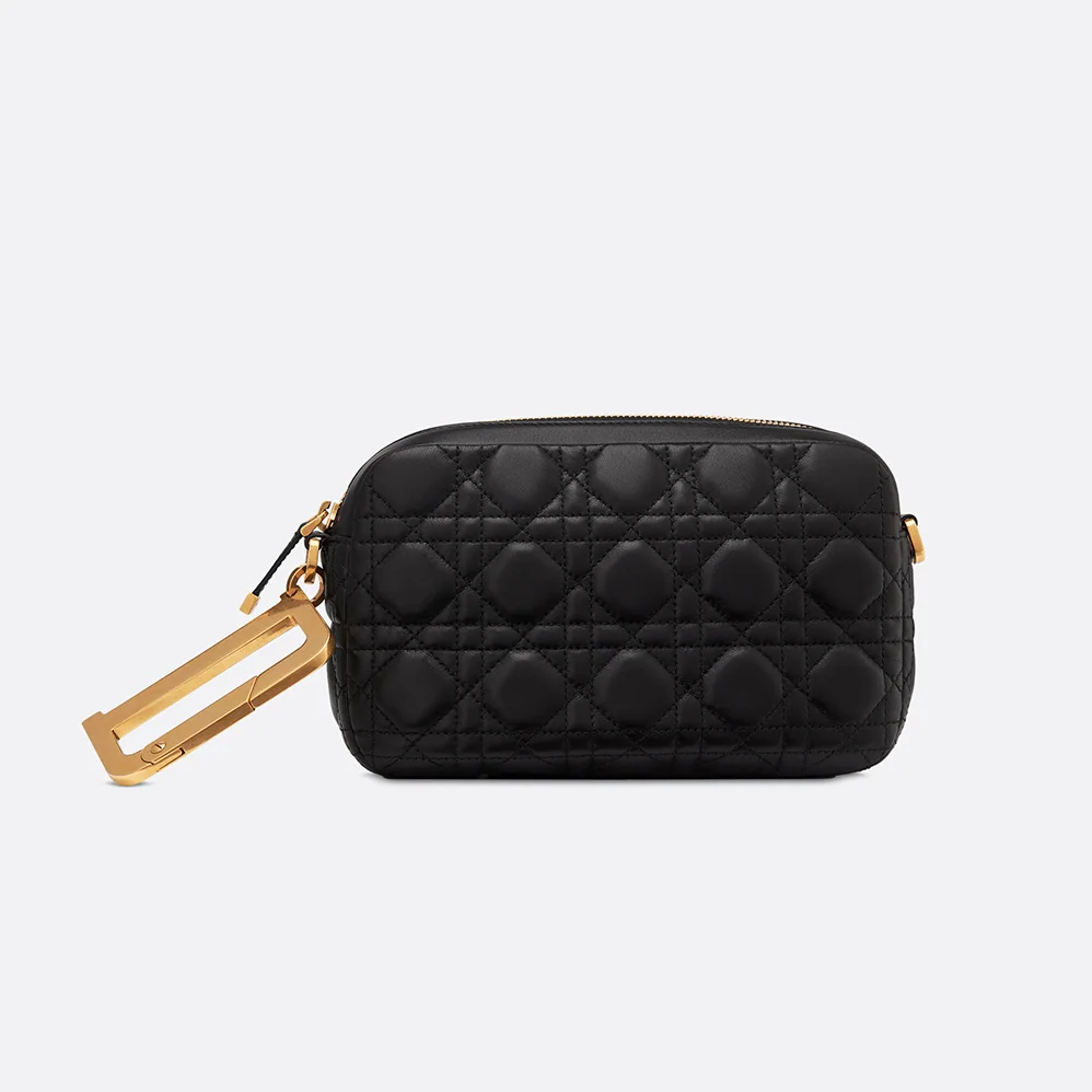 Dior Diorquake Clutch in Black Lambskin for Women in Black Dior Diorquake Clutch in Black Lambskin for Women in Black