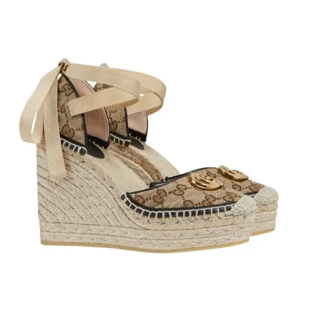 Gucci GG Matelasse Platform Espadrille for Women Gucci GG Matelasse Platform Espadrille for Women