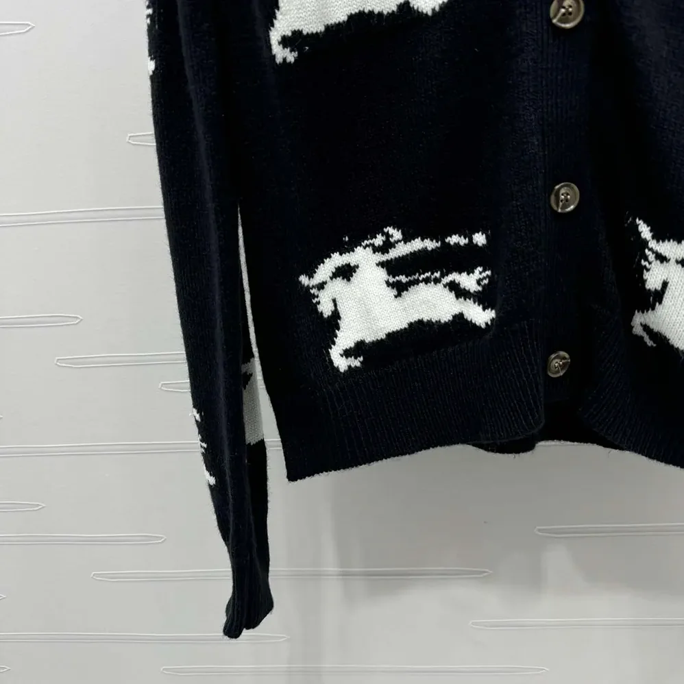 Burberry EKD Cotton Silk Cardigan for Women Burberry EKD Cotton Silk Cardigan for Women