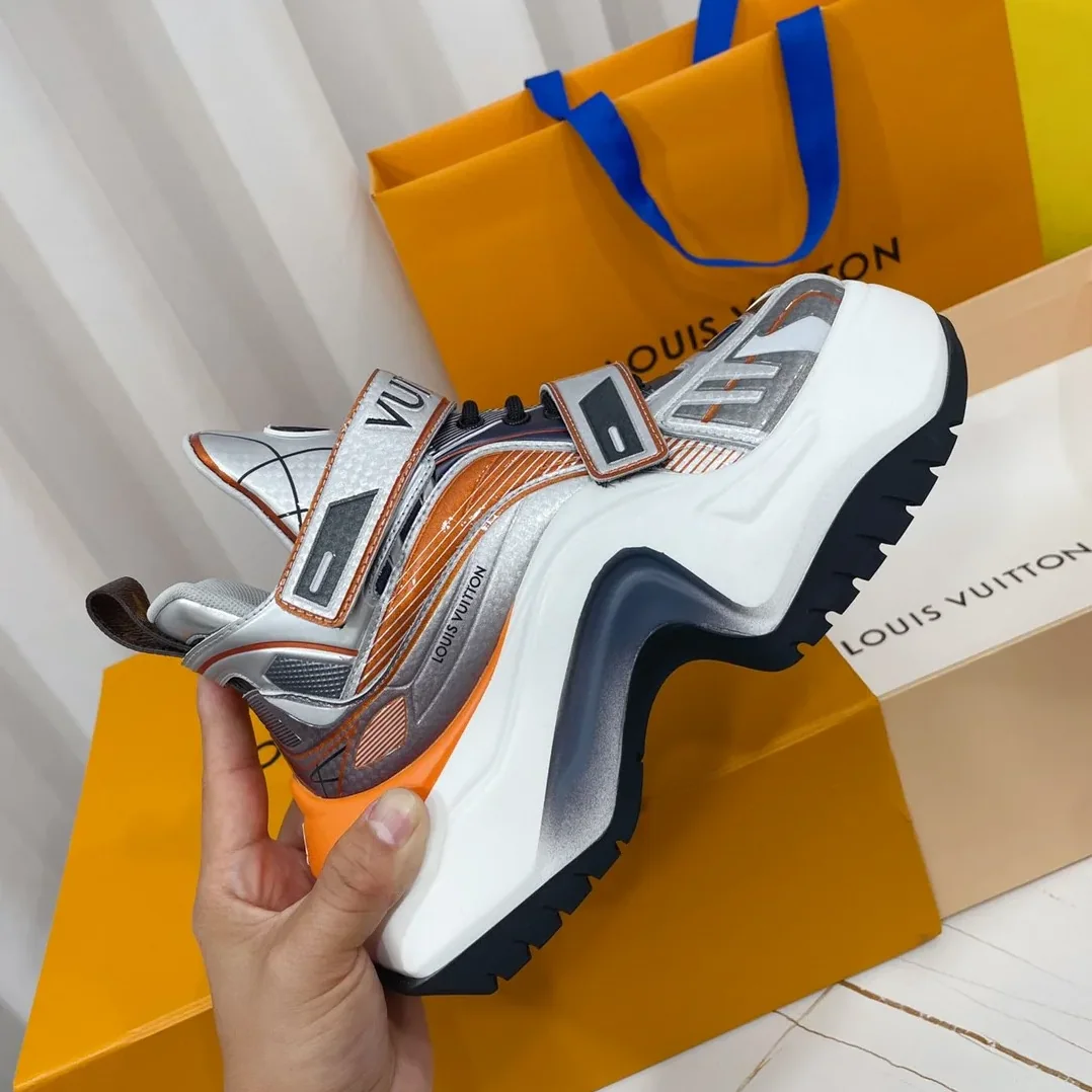 Louis Vuitton LV Archlight 2.0 Platform Sneaker Silver 1AB143 Louis Vuitton LV Archlight 2.0 Platform Sneaker Silver 1AB143