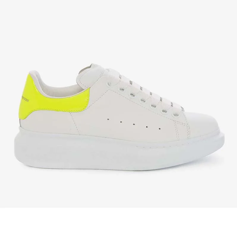 Alexander McQueen Oversized Sneaker Shoes for Women in Yellow