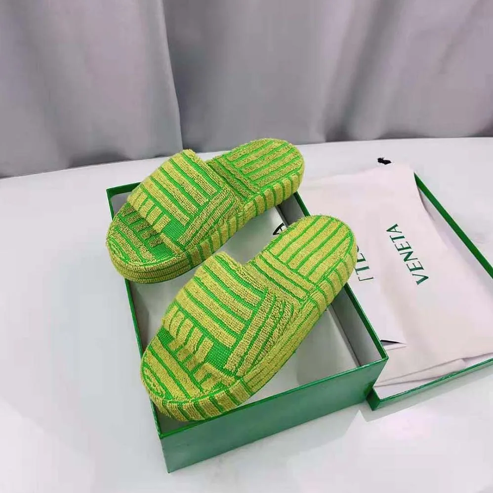 Bottega Veneta Resort Sponge in 35mm Heel Height for Women in Lime