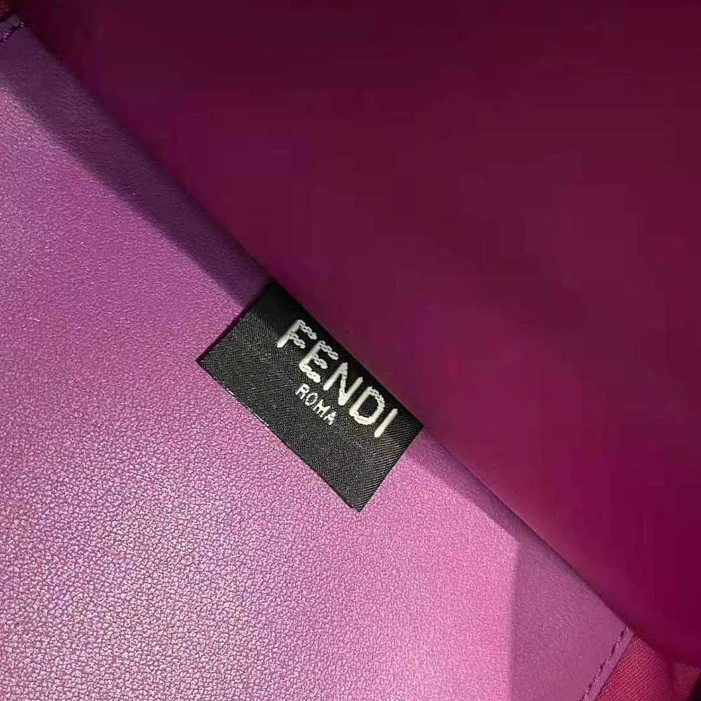 Fendi Sunshine Medium FF Fabric Shopper for Women in Purple Fendi Sunshine Medium FF Fabric Shopper for Women in Purple