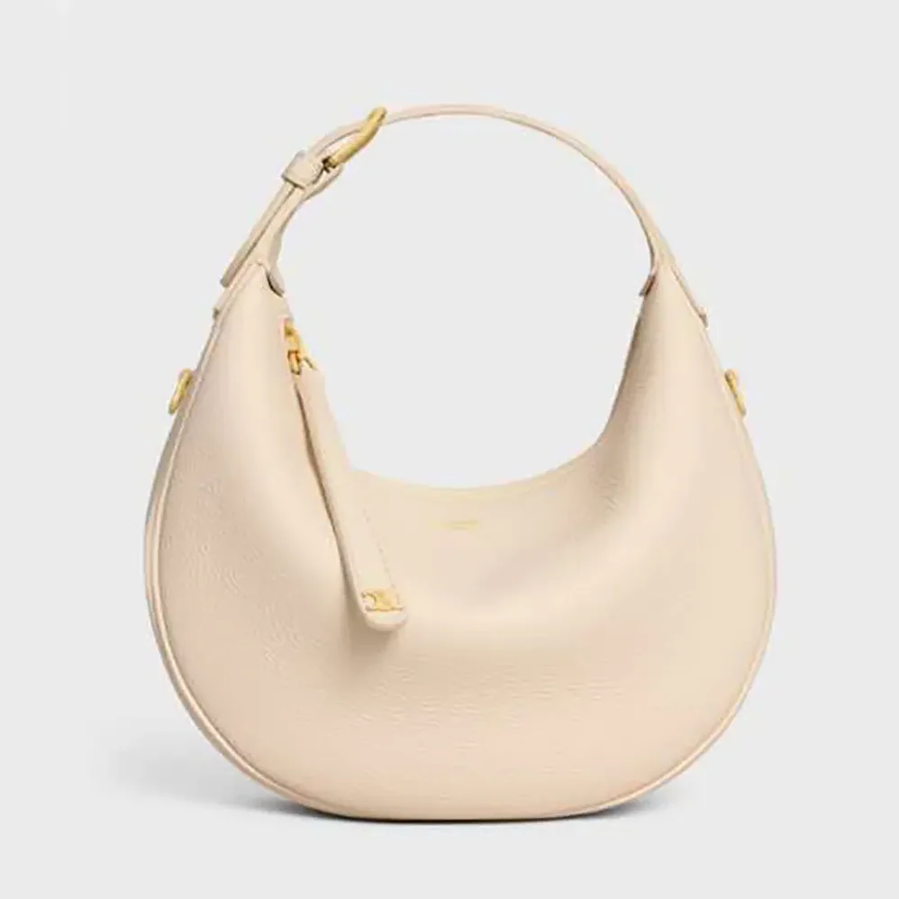 Celine Teen Celine Llulu in Grained Calfskin for Women in Beige