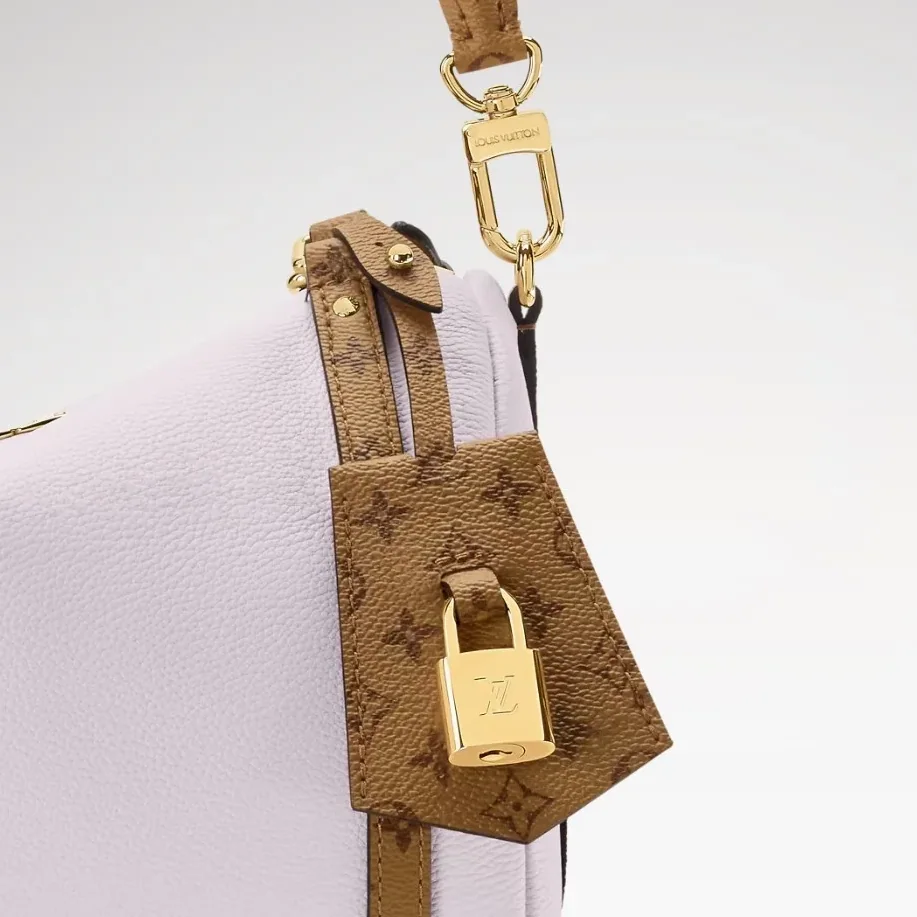 Louis Vuitton Express PM Shoulder Bag in Lilas Gold Hardware