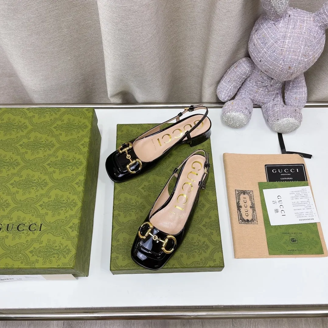 Gucci Slingback With Horsebit Black for Women