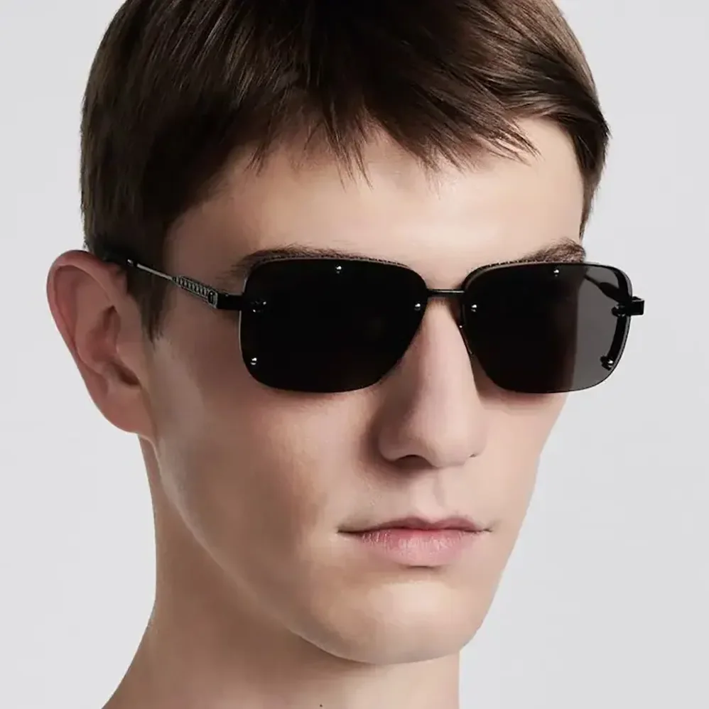 Dior NeoDior S4U Gray Rectangular Sunglasses for Unisex Dior NeoDior S4U Gray Rectangular Sunglasses for Unisex