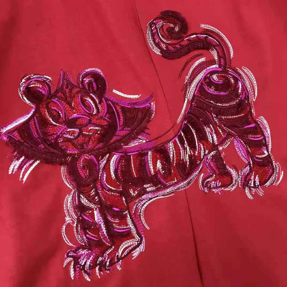 Dior Dior and Kenny Scharf T-shirt Relaxed Fit Red Cotton Jersey for Men Dior Dior and Kenny Scharf T-shirt Relaxed Fit Red Cotton Jersey for Men