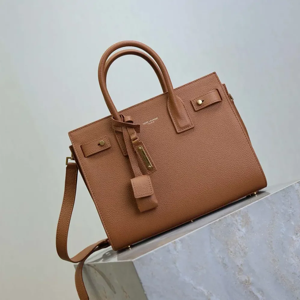 Saint Laurent YSL Small Sac De Jour In Supple Grained Leather for Women Saint Laurent YSL Small Sac De Jour In Supple Grained Leather for Women