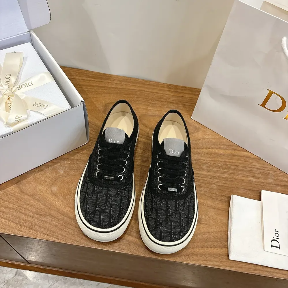 Dior Saltwind Sneaker Black Dior Oblique Jacquard for Unisex