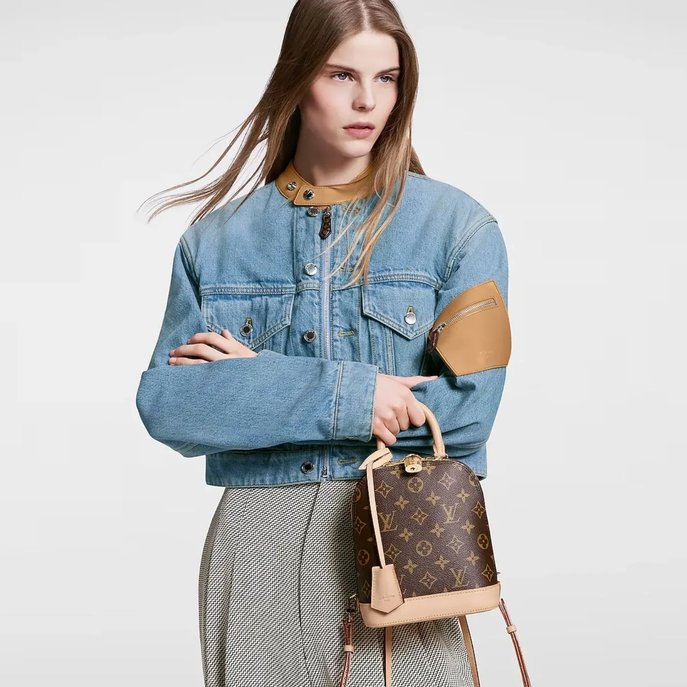 Louis Vuitton Alma Top Handle Bag in Brown Gold Hardware Louis Vuitton Alma Top Handle Bag in Brown Gold Hardware