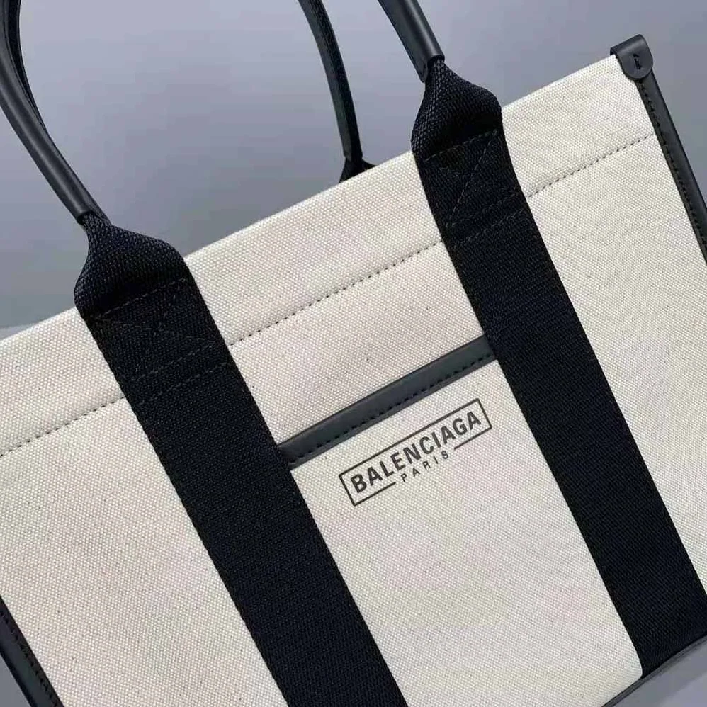 Balenciaga Hardware Small Tote Bag With Strap for Women in White Balenciaga Hardware Small Tote Bag With Strap for Women in White