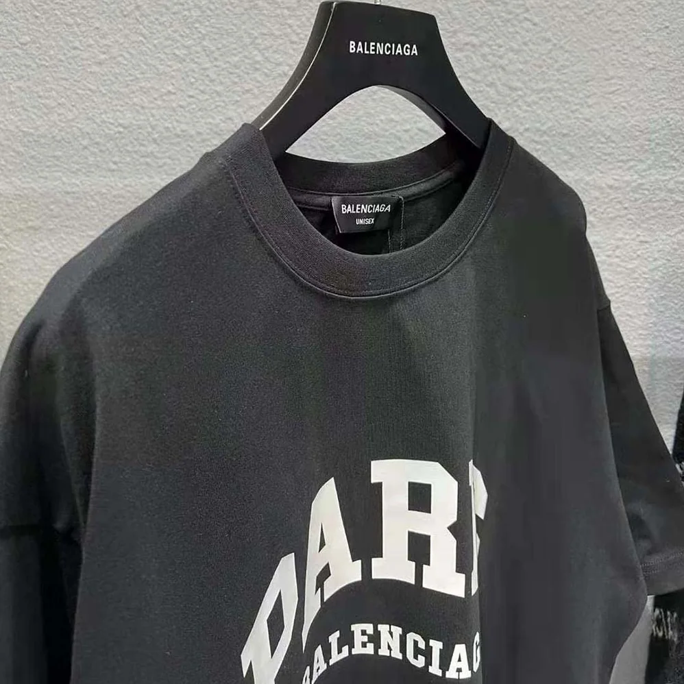 Balenciaga Cities Paris T-shirt Medium Fit in Black for Men