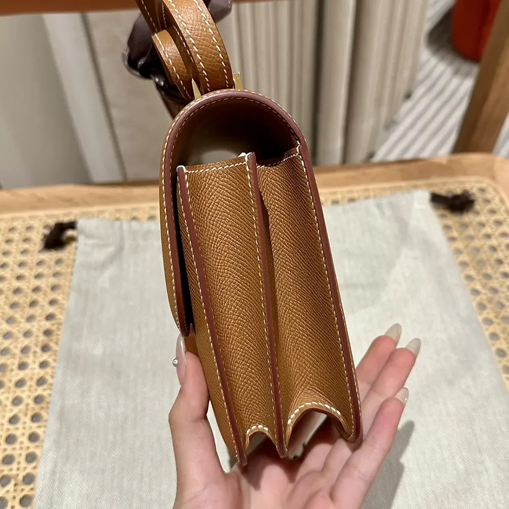 Hermes Constance 24 Bag Epsom Leather for Women in Brown/Gold Hermes Constance 24 Bag Epsom Leather for Women in Brown/Gold