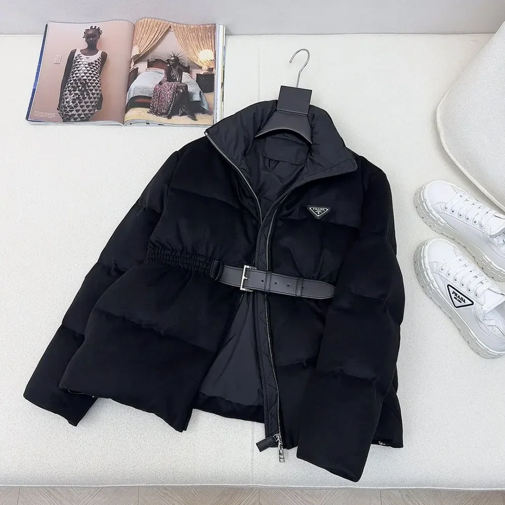 Prada Loden Down Jacket for Men in Navy Prada Loden Down Jacket for Men in Navy
