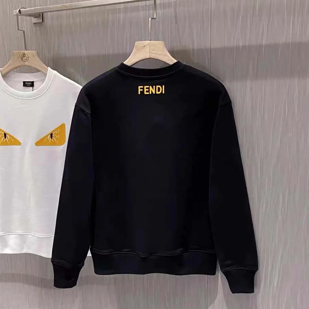 Fendi Black Wool Sweater for Women in Black Fendi Black Wool Sweater for Women in Black