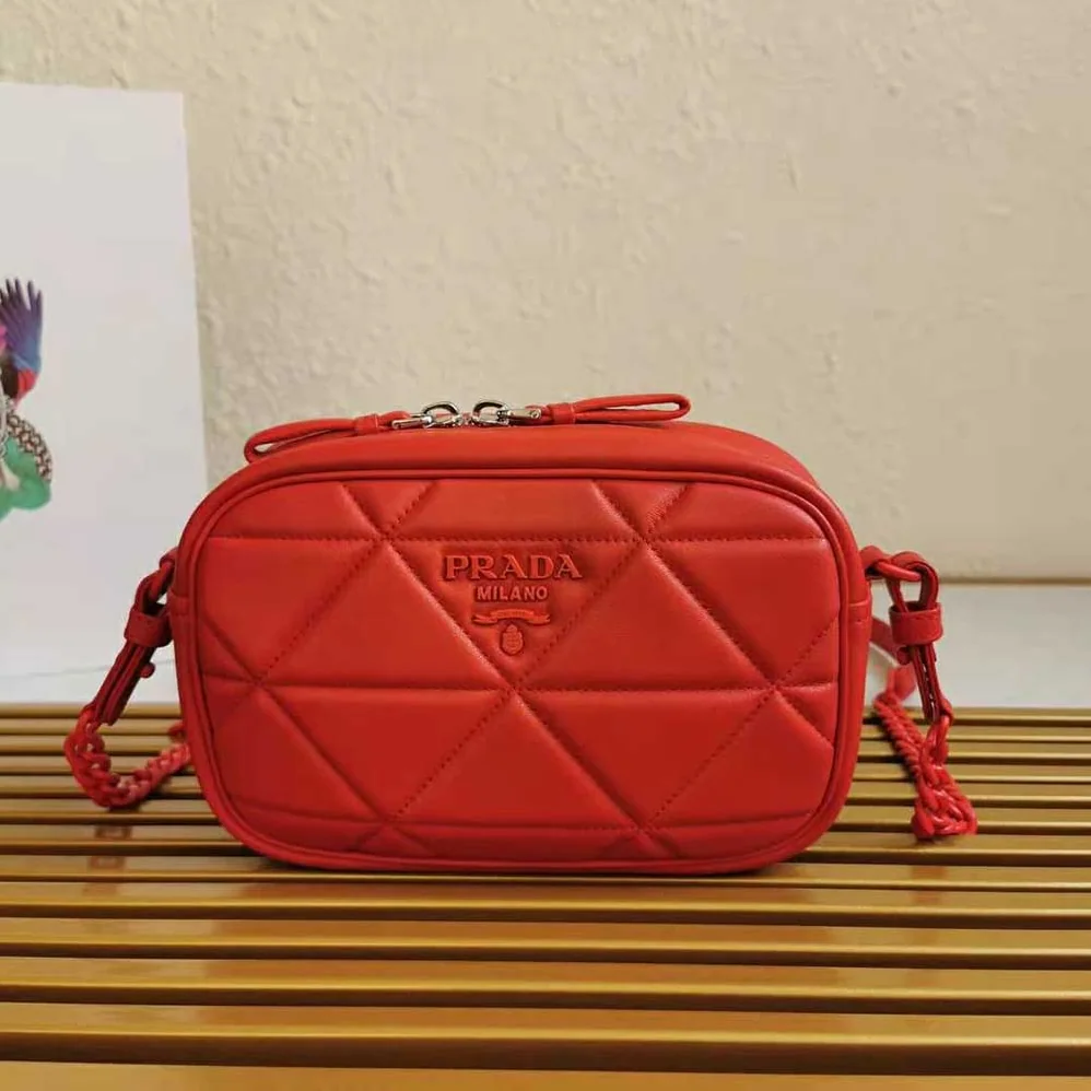 Prada Spectrum Shoulder Bag for Women in Red