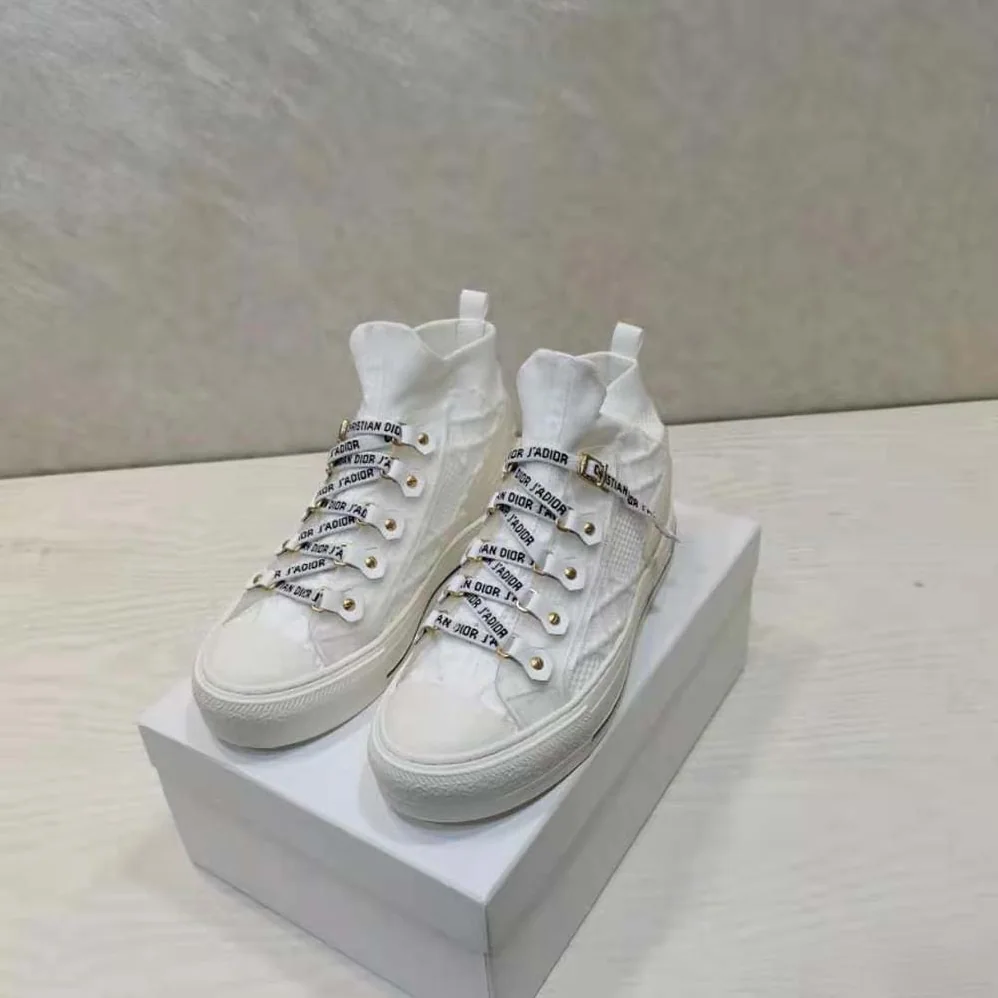 Dior Walk'n'dior Sneaker White Cannage Technical Mesh for Women