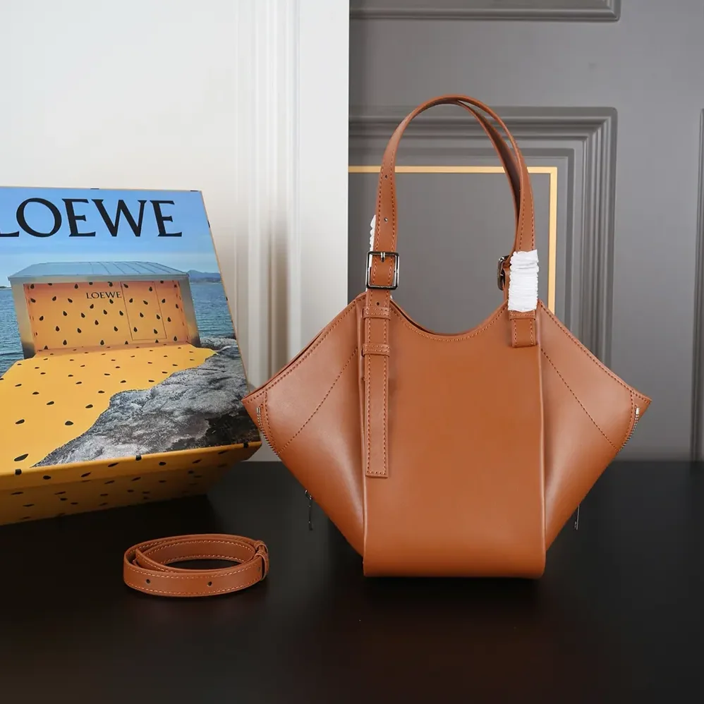 Loewe Hammock Flip Bag in Classic Calfskin for Women
