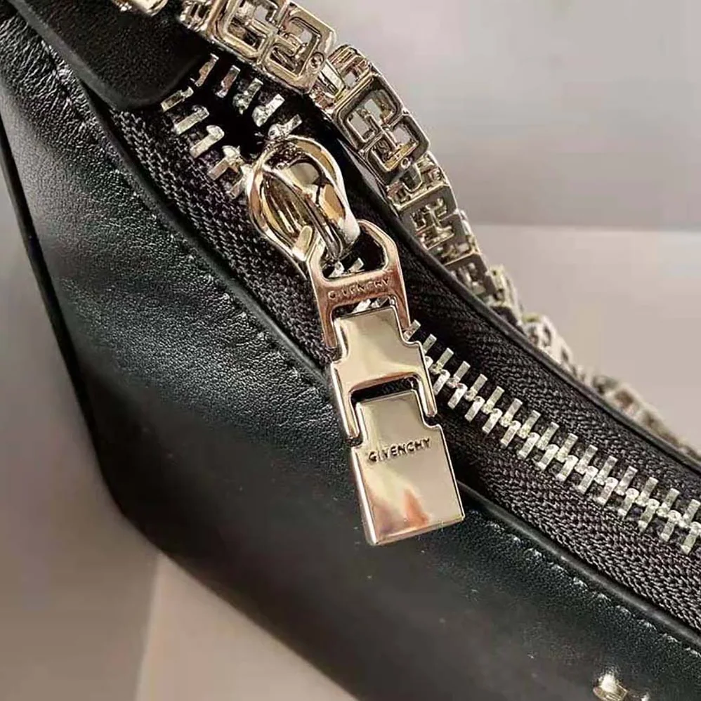 Givenchy Small Moon Cut Out Bag in Leather for Women in Black Givenchy Small Moon Cut Out Bag in Leather for Women in Black