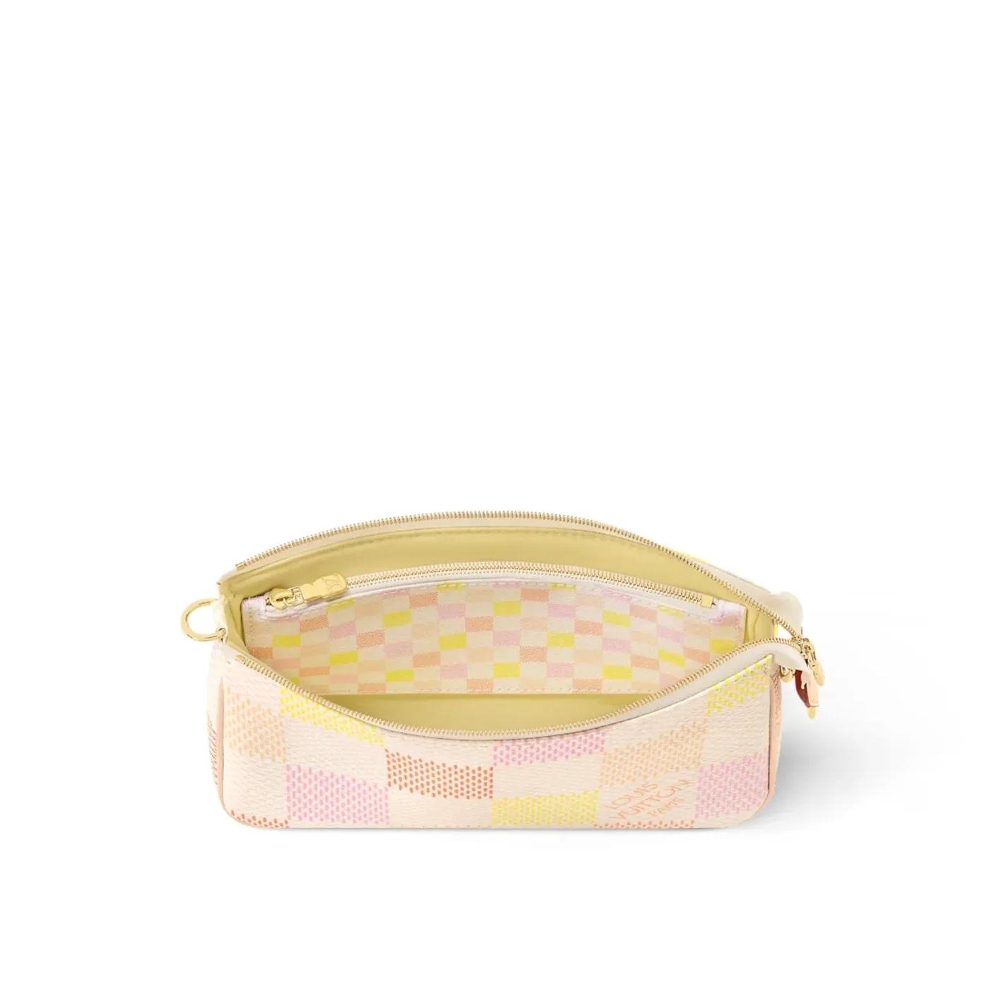 Louis Vuitton Pochette Accessoires Shoulder Bag in Pink Gold Hardware