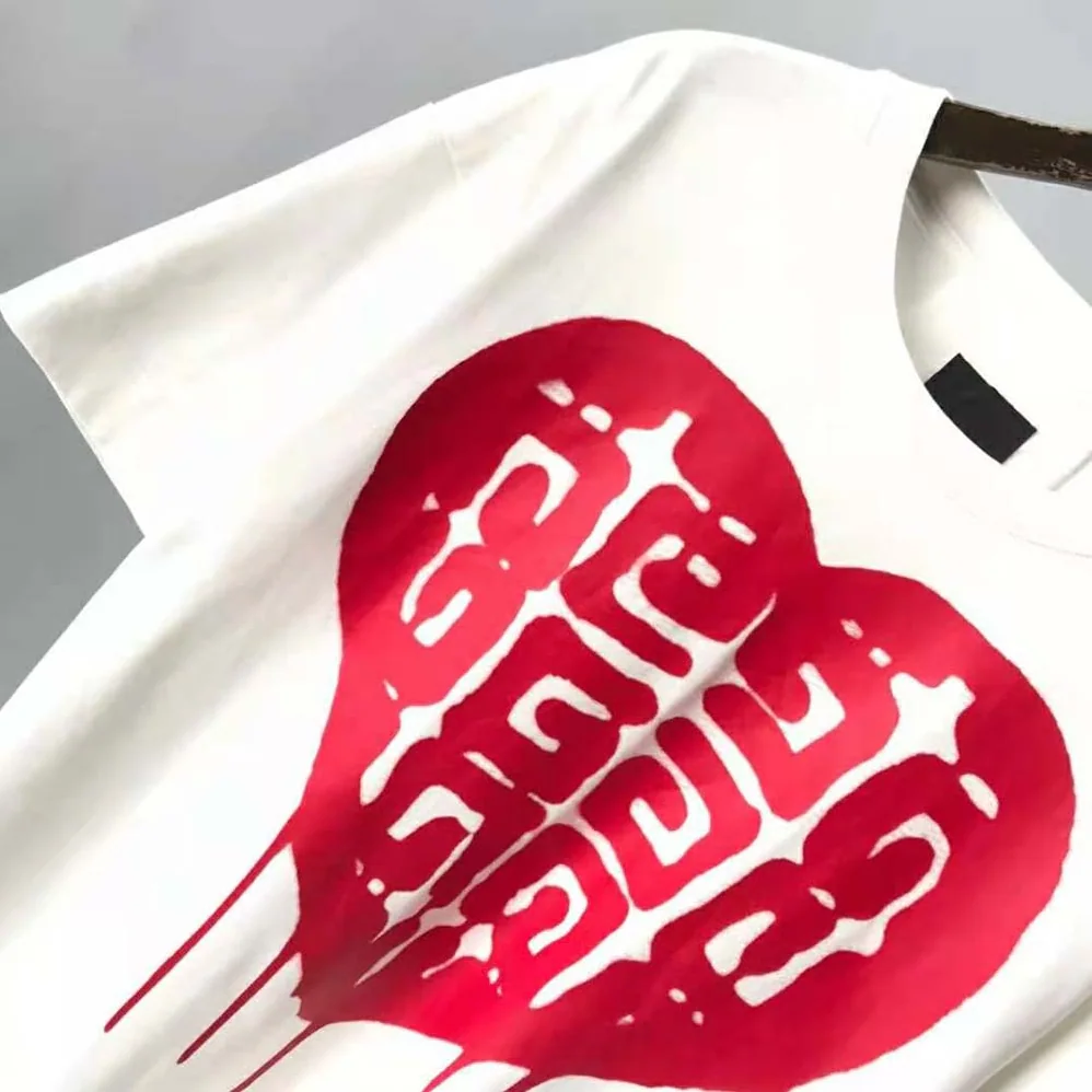 Givenchy Slim Fit T-Shirt in Jersey with Tag Effect Print for Men in White