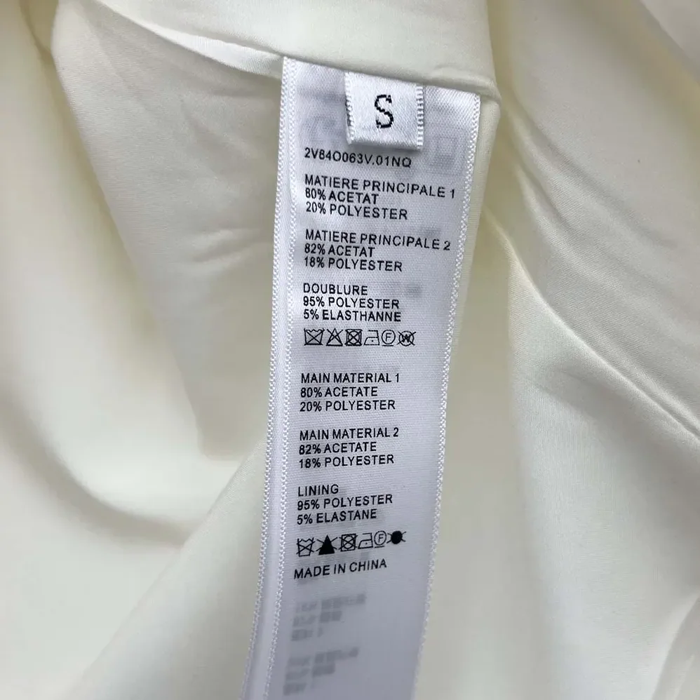 Celine Muguet Dress in Double Wool Crepe for Women
