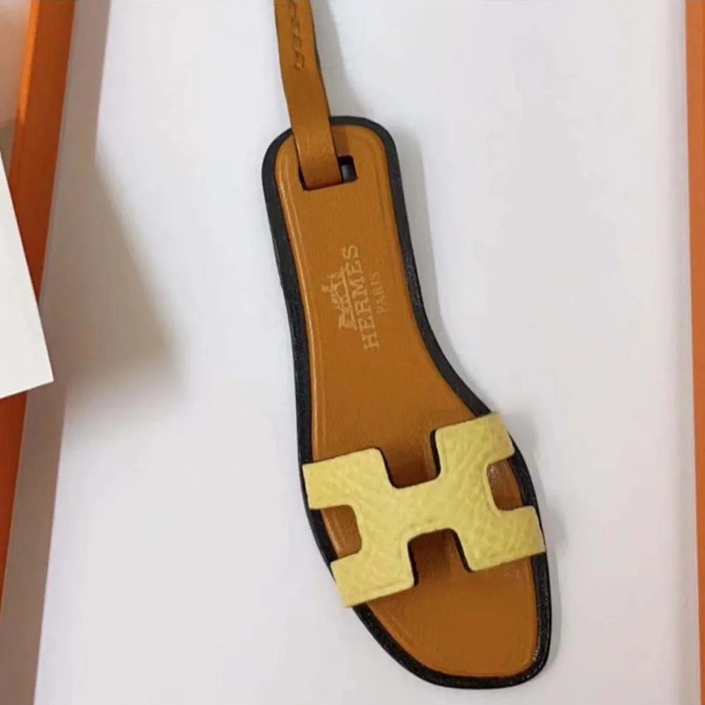 Hermes Oran Nano Charm in Yellow