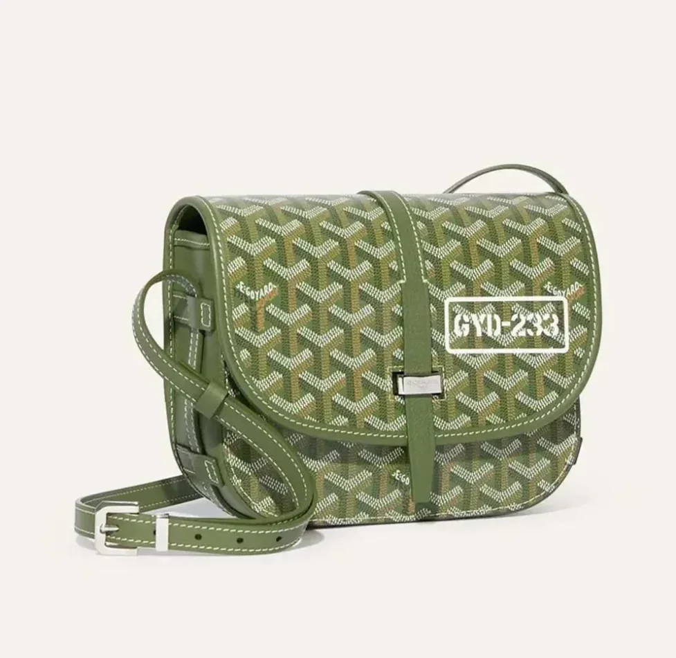Goyard Belvedere PM Bag for Unisex in Green Goyard Belvedere PM Bag for Unisex in Green