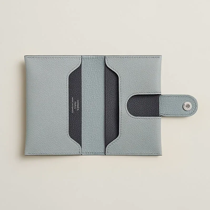 Hermes R.M.S Card Holder Bleu Glacier / Hermes R.M.S Card Holder Bleu Glacier /