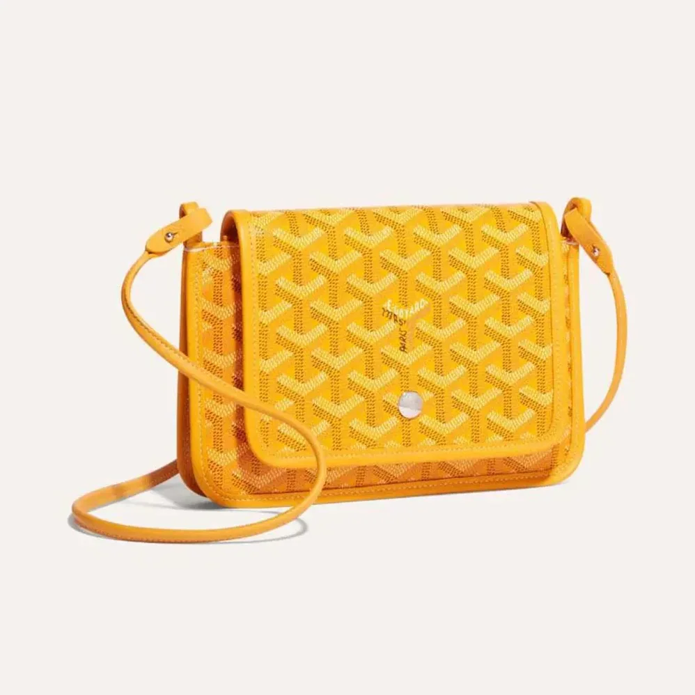 Goyard Plumet Pocket Wallet for Women in Yellow
