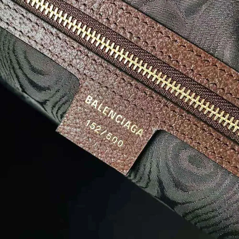 Balenciaga Hacker Large Tote Bag in Coated Canvas in Beige for Men