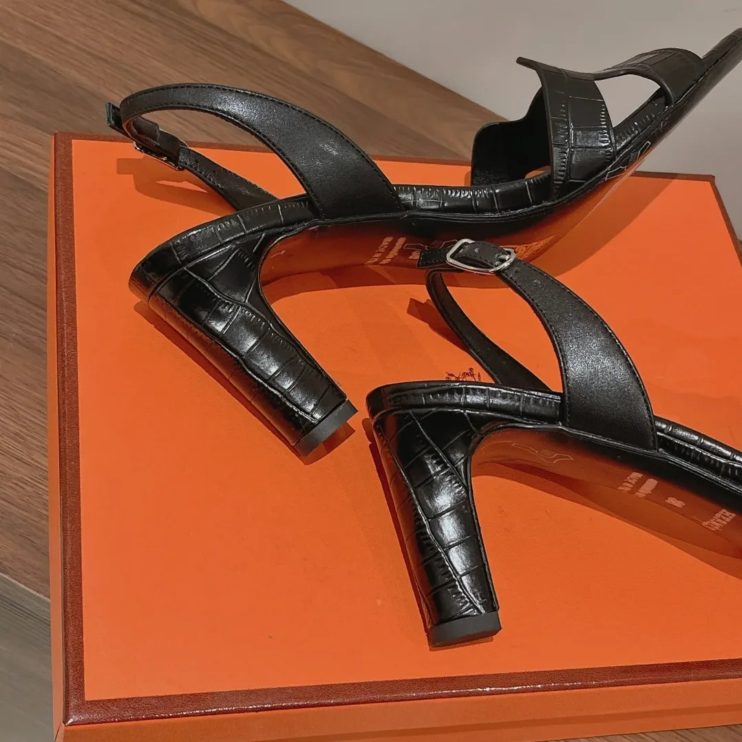 Hermes Eternite Sandal Black / Hermes Eternite Sandal Black /