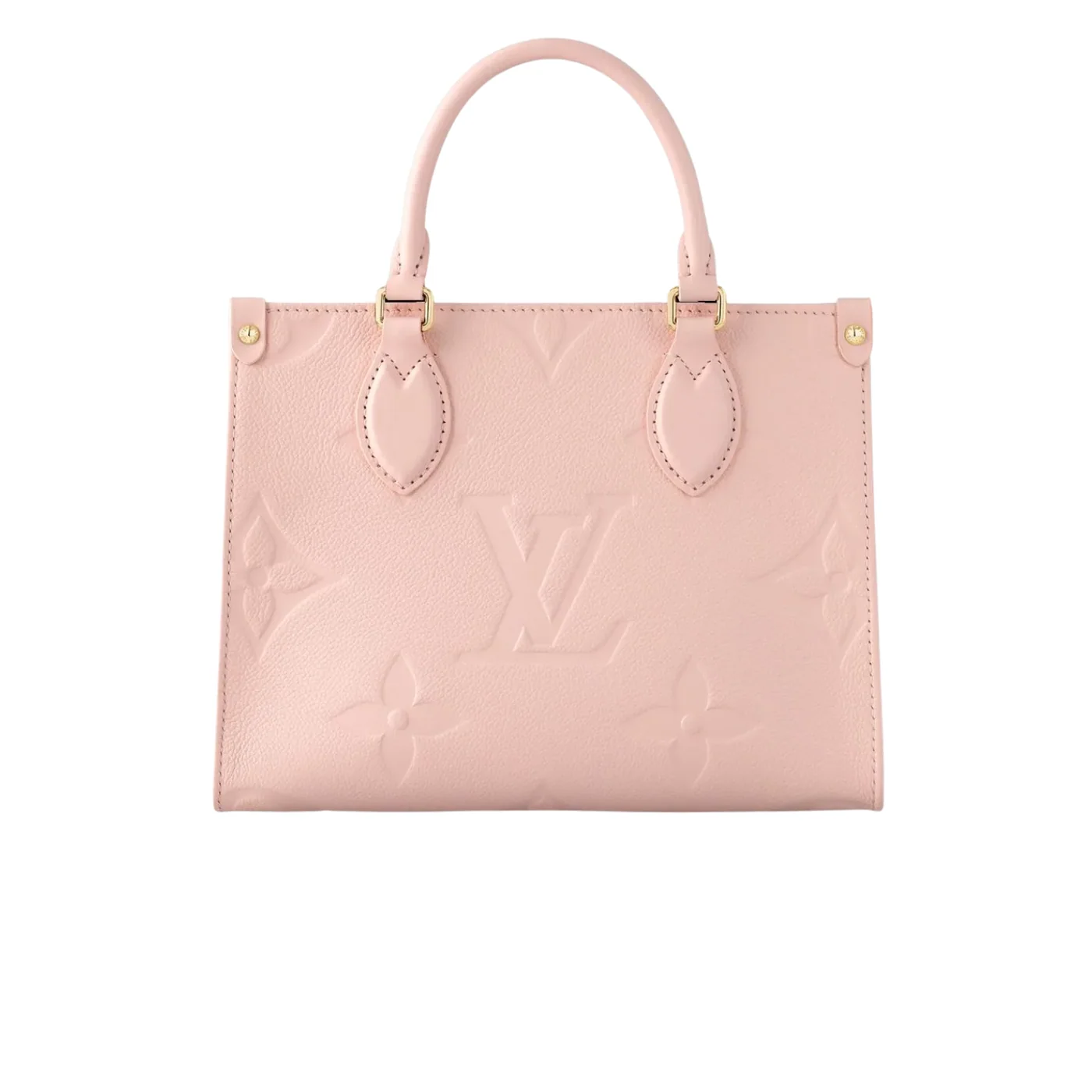 Louis Vuitton OnTheGo PM Tote Bag in Pink Gold Hardware