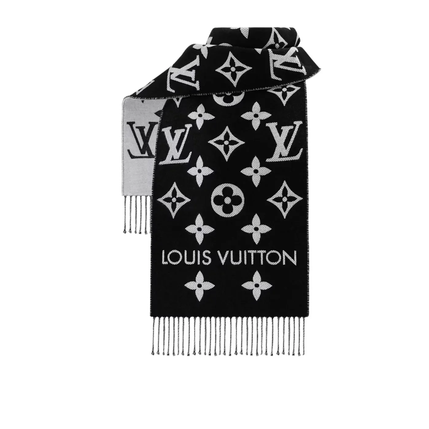 Louis Vuitton LOGOMANIA Scarf Pink